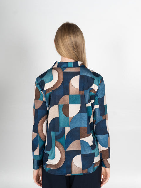 Bluse Azaela – Blau
