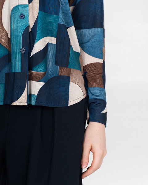 Bluse Azaela – Blau