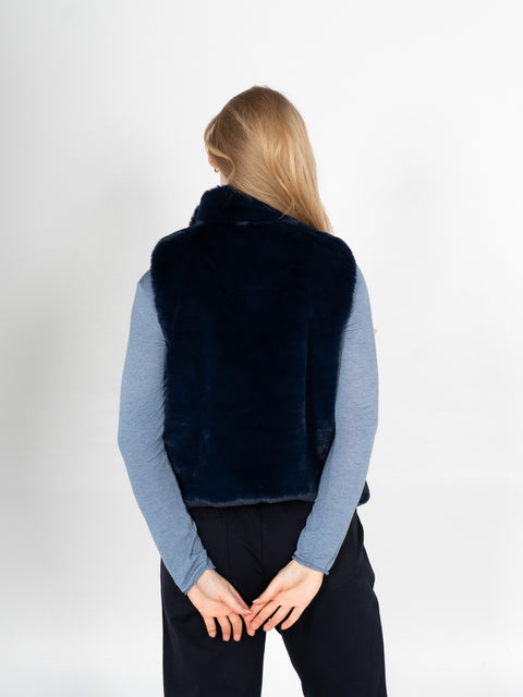 Weste Camelia – Blau