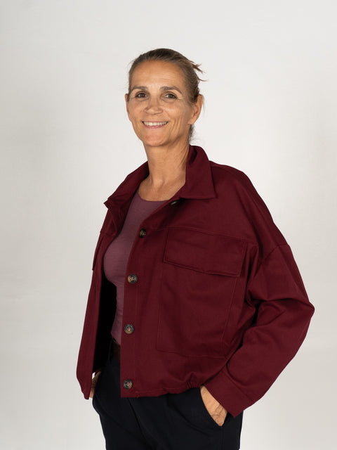 Jacke Primrose – Rot